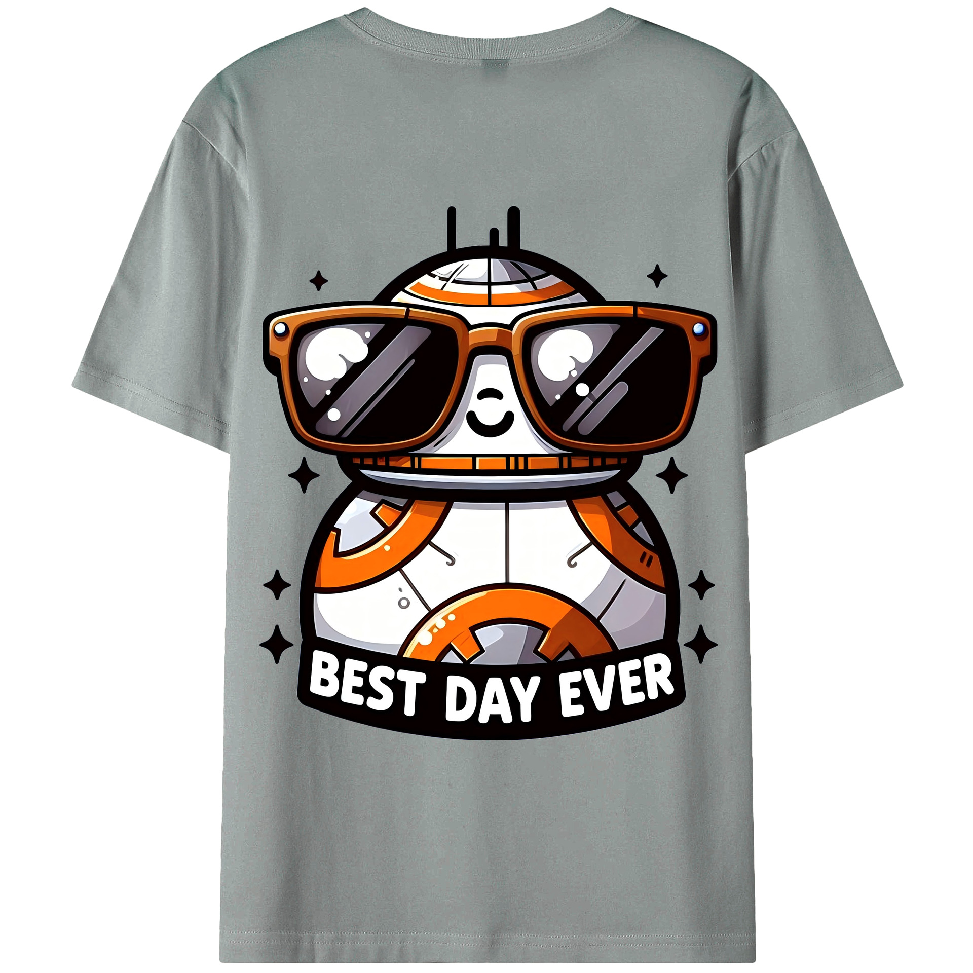 （画像用） スター・ウォーズ Star Wars 綿100％ メンズ半袖Tシャツ（バックプリント） 通気性